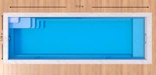 Композитный бассейн Aqua 110 RC